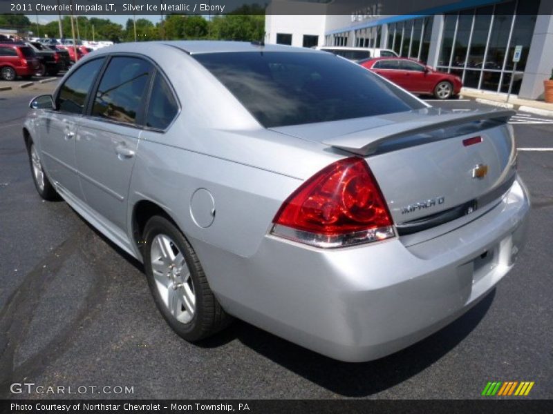 Silver Ice Metallic / Ebony 2011 Chevrolet Impala LT