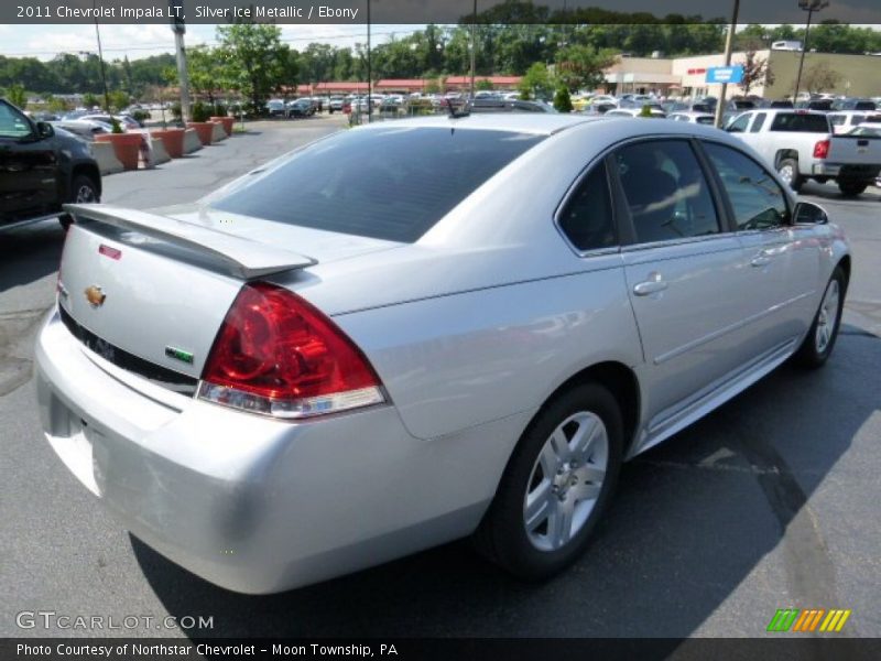 Silver Ice Metallic / Ebony 2011 Chevrolet Impala LT