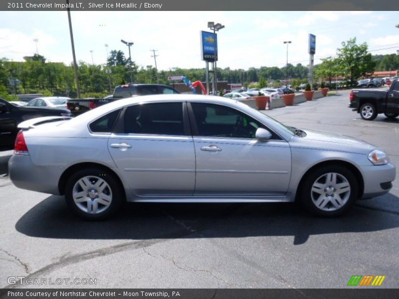 Silver Ice Metallic / Ebony 2011 Chevrolet Impala LT