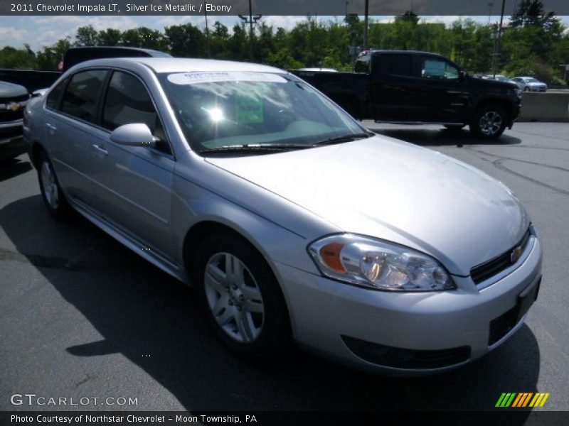 Silver Ice Metallic / Ebony 2011 Chevrolet Impala LT