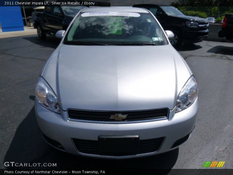 Silver Ice Metallic / Ebony 2011 Chevrolet Impala LT