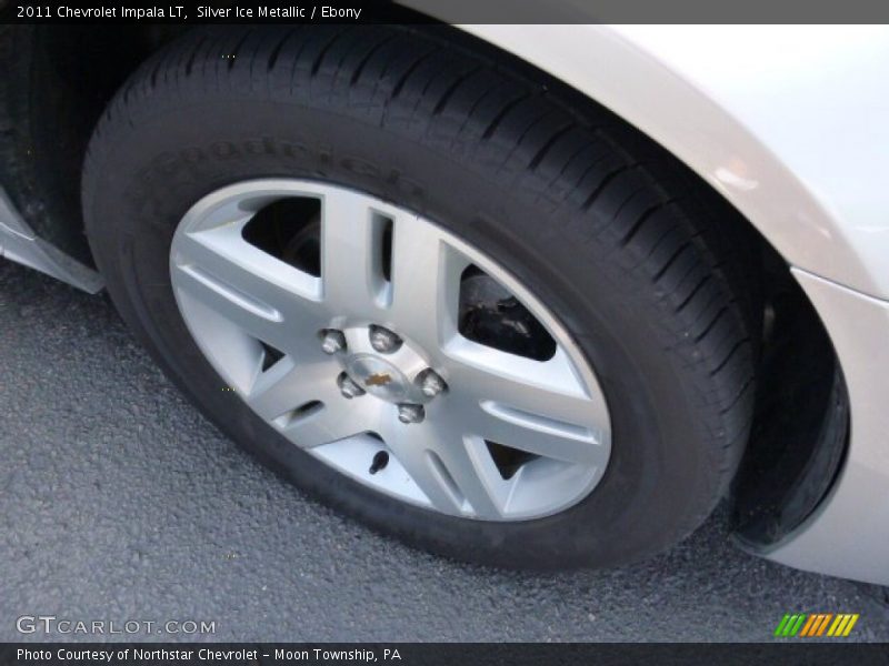 Silver Ice Metallic / Ebony 2011 Chevrolet Impala LT