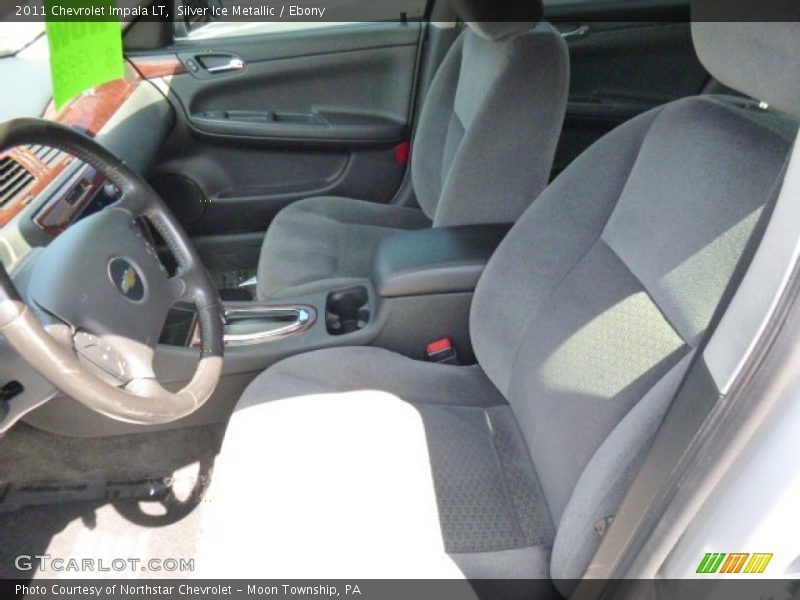 Silver Ice Metallic / Ebony 2011 Chevrolet Impala LT