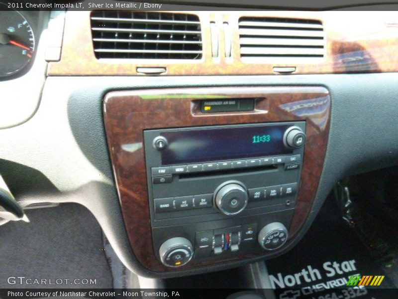 Silver Ice Metallic / Ebony 2011 Chevrolet Impala LT