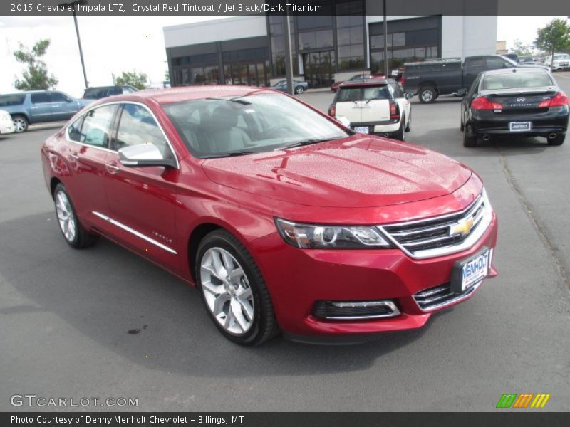 Crystal Red Tintcoat / Jet Black/Dark Titanium 2015 Chevrolet Impala LTZ