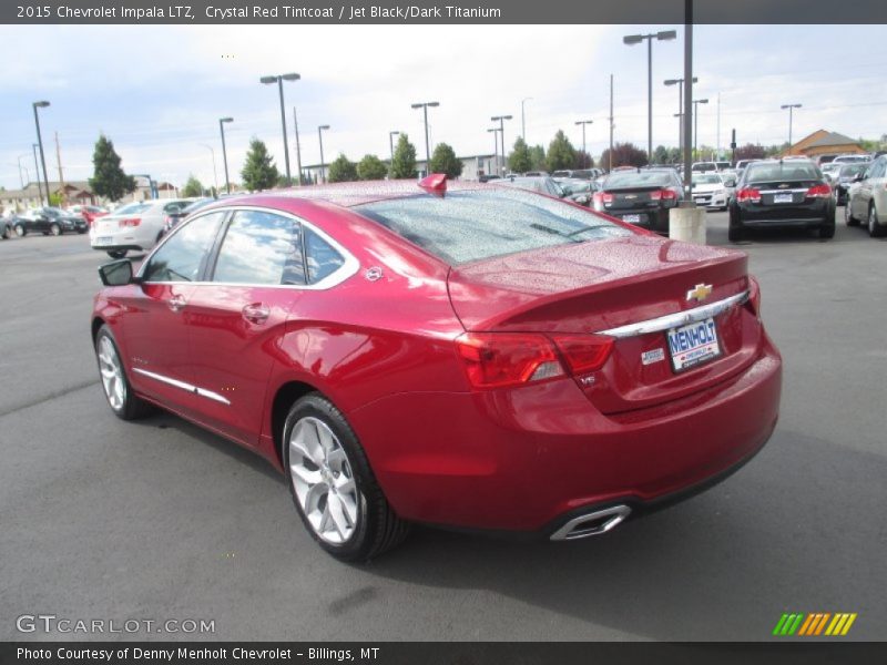 Crystal Red Tintcoat / Jet Black/Dark Titanium 2015 Chevrolet Impala LTZ