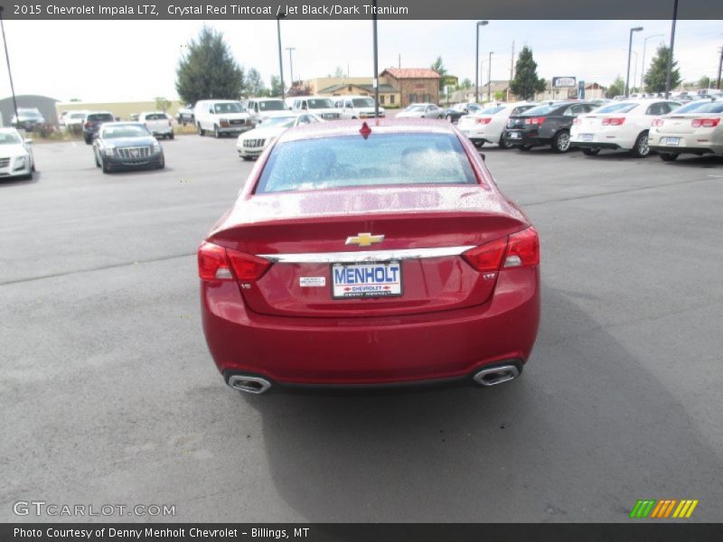 Crystal Red Tintcoat / Jet Black/Dark Titanium 2015 Chevrolet Impala LTZ