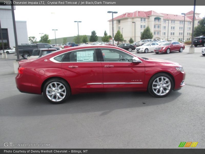 Crystal Red Tintcoat / Jet Black/Dark Titanium 2015 Chevrolet Impala LTZ