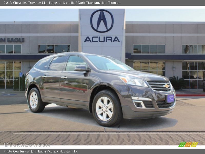 Tungsten Metallic / Dark Titanium/Light Titanium 2013 Chevrolet Traverse LT