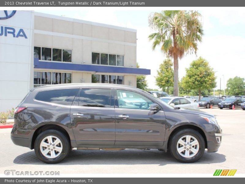 Tungsten Metallic / Dark Titanium/Light Titanium 2013 Chevrolet Traverse LT