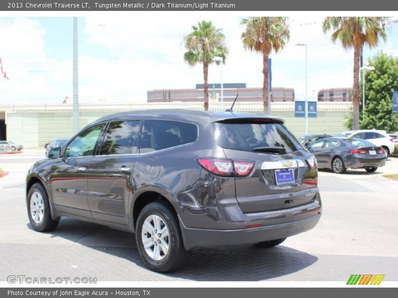 Tungsten Metallic / Dark Titanium/Light Titanium 2013 Chevrolet Traverse LT