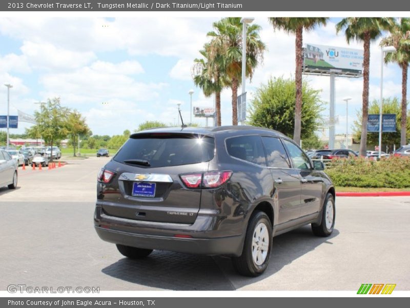 Tungsten Metallic / Dark Titanium/Light Titanium 2013 Chevrolet Traverse LT