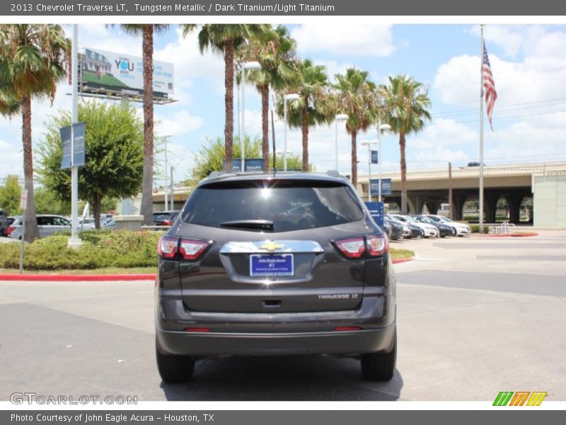 Tungsten Metallic / Dark Titanium/Light Titanium 2013 Chevrolet Traverse LT