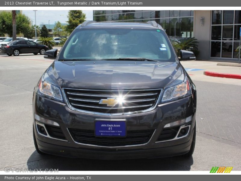 Tungsten Metallic / Dark Titanium/Light Titanium 2013 Chevrolet Traverse LT