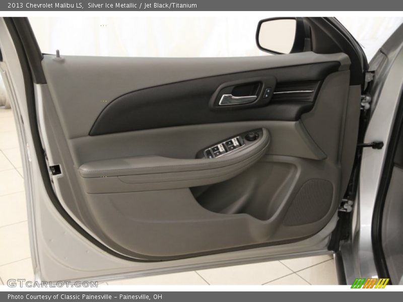Silver Ice Metallic / Jet Black/Titanium 2013 Chevrolet Malibu LS