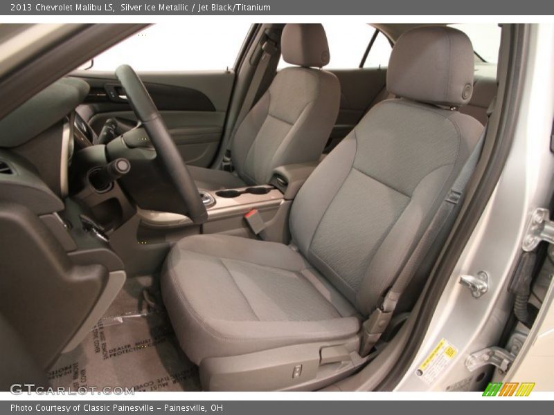 Silver Ice Metallic / Jet Black/Titanium 2013 Chevrolet Malibu LS