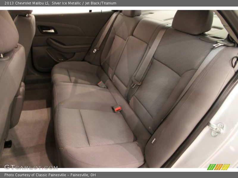 Silver Ice Metallic / Jet Black/Titanium 2013 Chevrolet Malibu LS