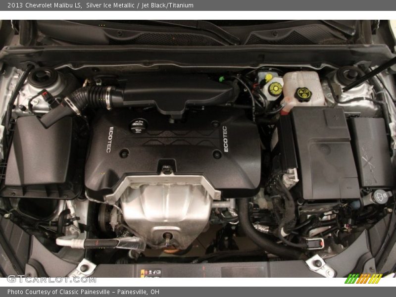 Silver Ice Metallic / Jet Black/Titanium 2013 Chevrolet Malibu LS