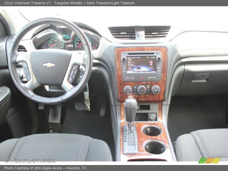 Tungsten Metallic / Dark Titanium/Light Titanium 2013 Chevrolet Traverse LT