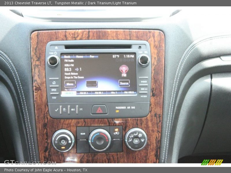 Tungsten Metallic / Dark Titanium/Light Titanium 2013 Chevrolet Traverse LT