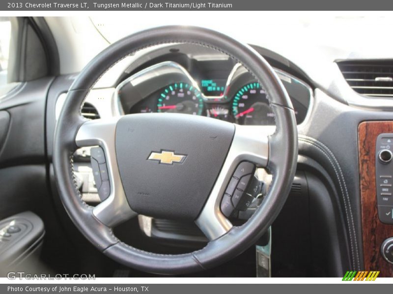 Tungsten Metallic / Dark Titanium/Light Titanium 2013 Chevrolet Traverse LT