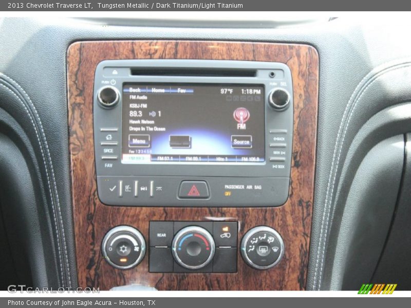 Tungsten Metallic / Dark Titanium/Light Titanium 2013 Chevrolet Traverse LT