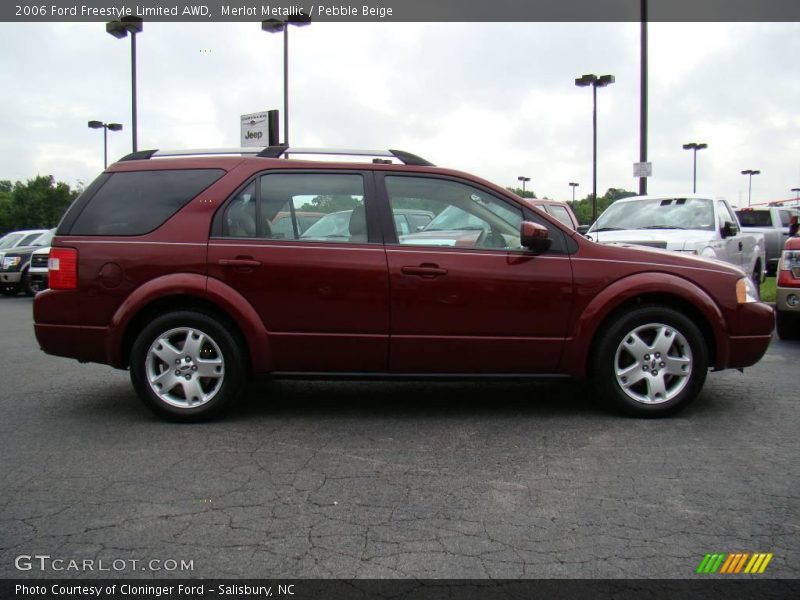 Merlot Metallic / Pebble Beige 2006 Ford Freestyle Limited AWD