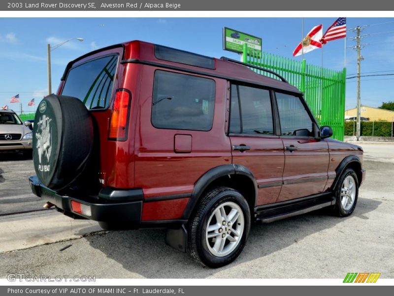 Alveston Red / Alpaca Beige 2003 Land Rover Discovery SE