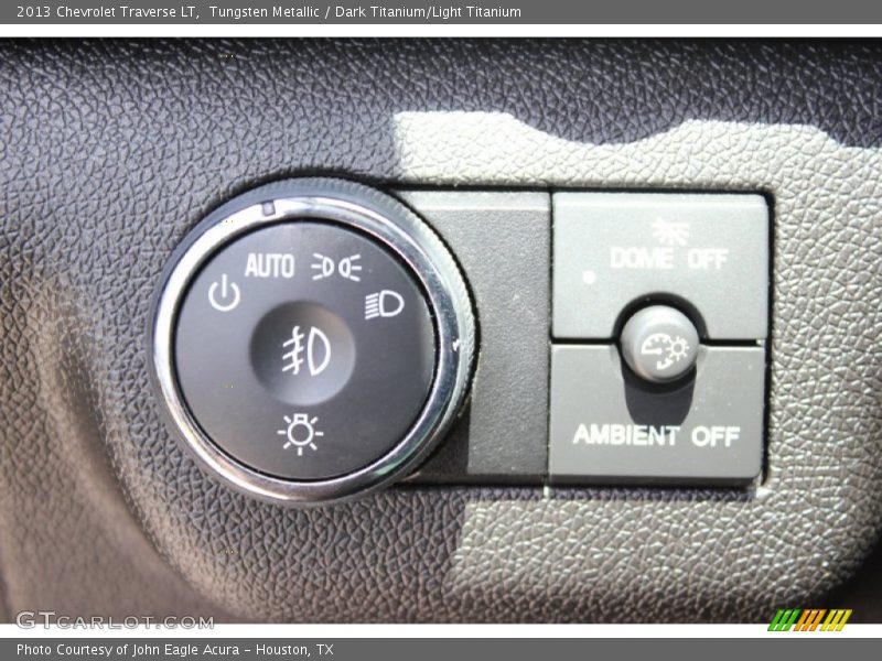 Tungsten Metallic / Dark Titanium/Light Titanium 2013 Chevrolet Traverse LT