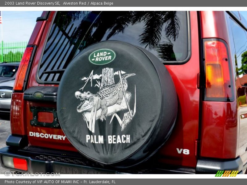 Alveston Red / Alpaca Beige 2003 Land Rover Discovery SE