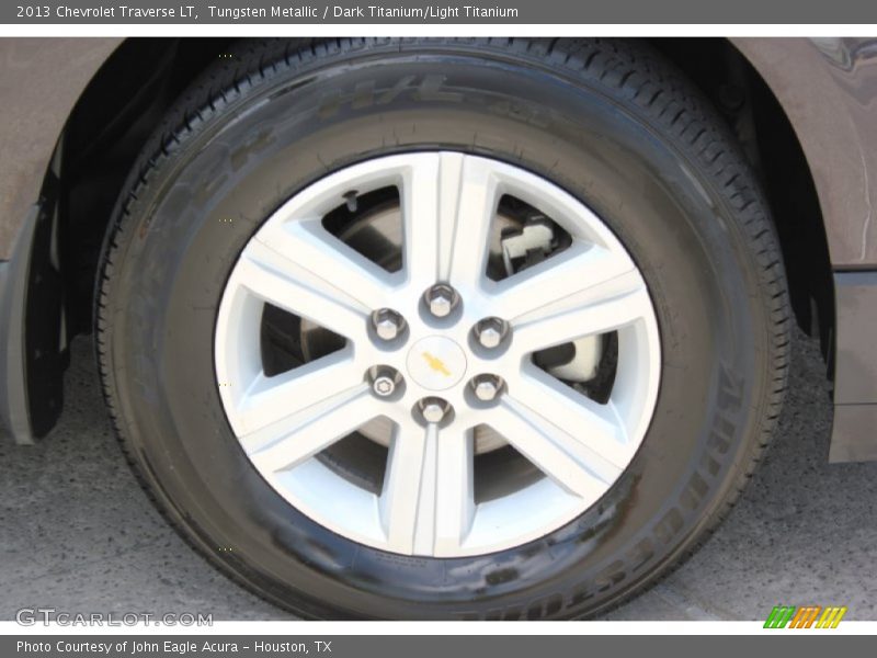 Tungsten Metallic / Dark Titanium/Light Titanium 2013 Chevrolet Traverse LT