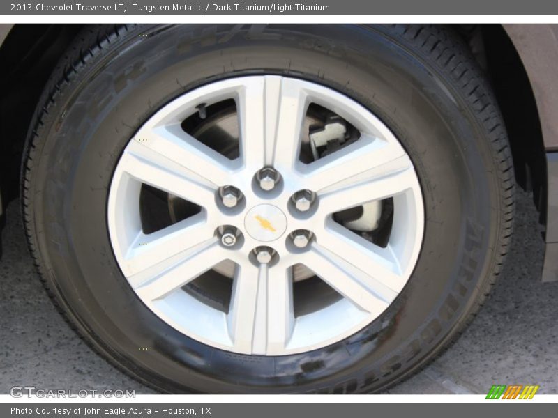 Tungsten Metallic / Dark Titanium/Light Titanium 2013 Chevrolet Traverse LT