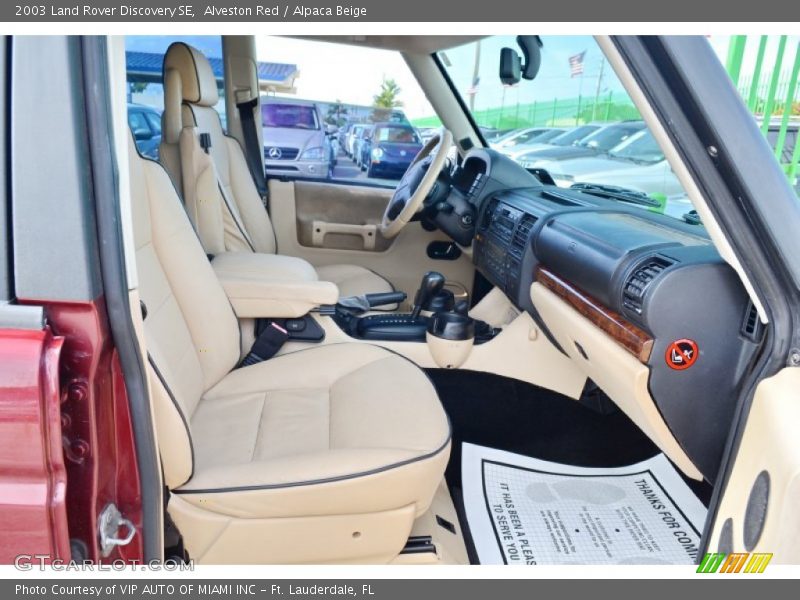 Alveston Red / Alpaca Beige 2003 Land Rover Discovery SE