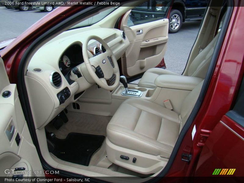 Merlot Metallic / Pebble Beige 2006 Ford Freestyle Limited AWD