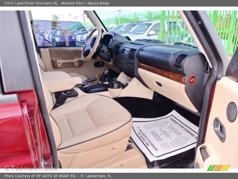 Alveston Red / Alpaca Beige 2003 Land Rover Discovery SE