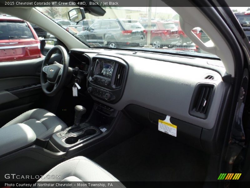 Black / Jet Black 2015 Chevrolet Colorado WT Crew Cab 4WD