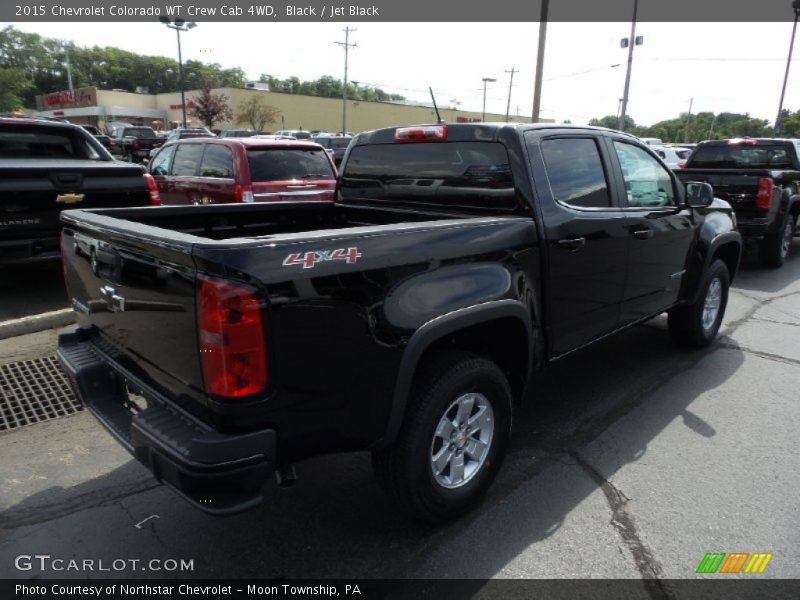 Black / Jet Black 2015 Chevrolet Colorado WT Crew Cab 4WD