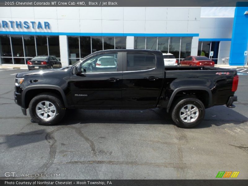 Black / Jet Black 2015 Chevrolet Colorado WT Crew Cab 4WD