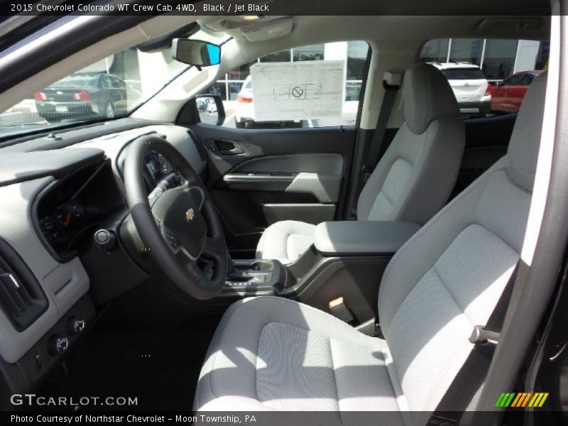 Black / Jet Black 2015 Chevrolet Colorado WT Crew Cab 4WD