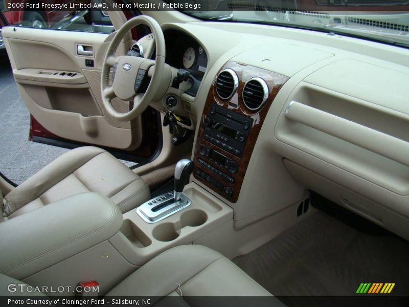 Merlot Metallic / Pebble Beige 2006 Ford Freestyle Limited AWD