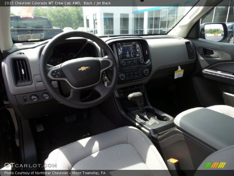 Black / Jet Black 2015 Chevrolet Colorado WT Crew Cab 4WD
