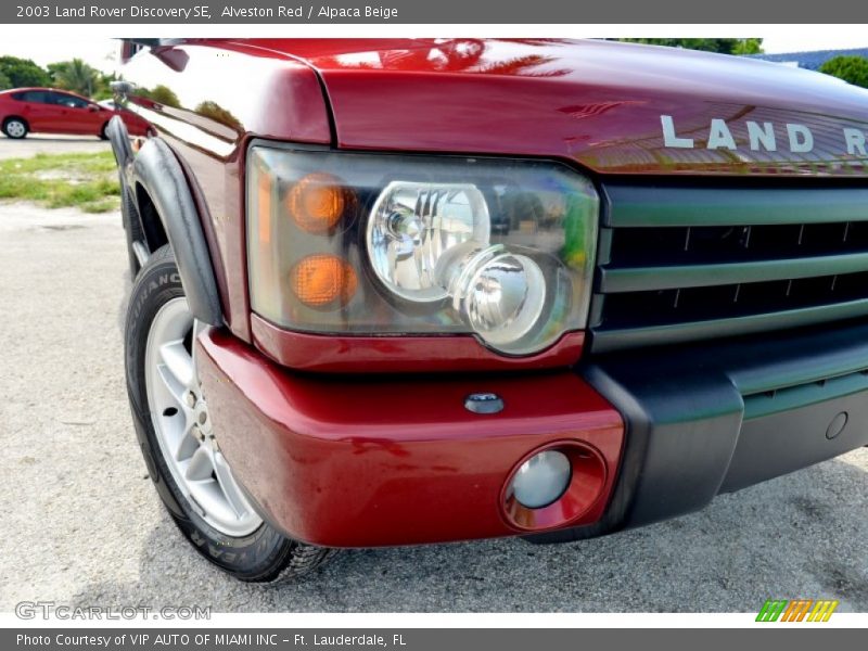 Alveston Red / Alpaca Beige 2003 Land Rover Discovery SE