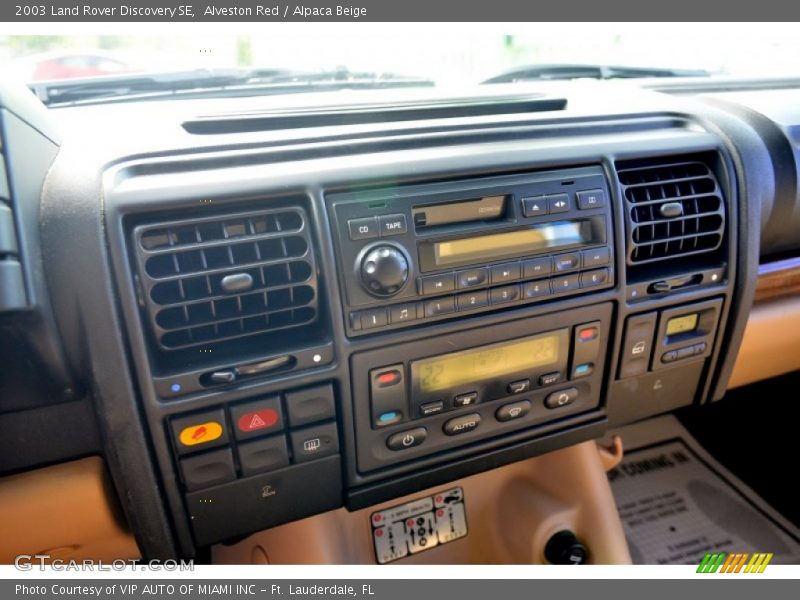Alveston Red / Alpaca Beige 2003 Land Rover Discovery SE