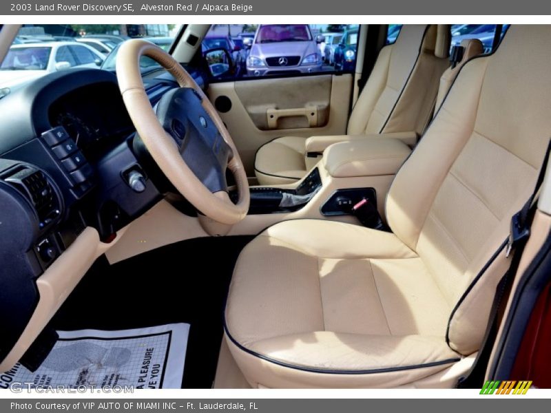 Alveston Red / Alpaca Beige 2003 Land Rover Discovery SE