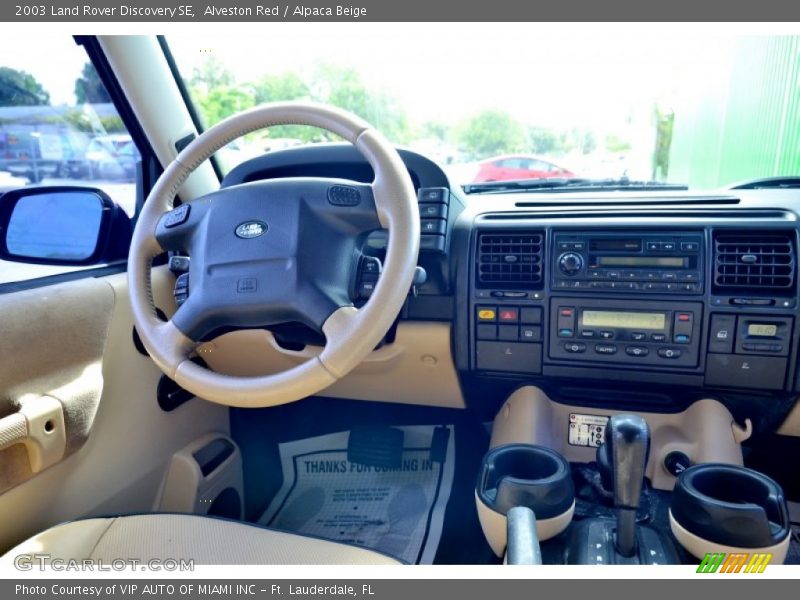 Alveston Red / Alpaca Beige 2003 Land Rover Discovery SE