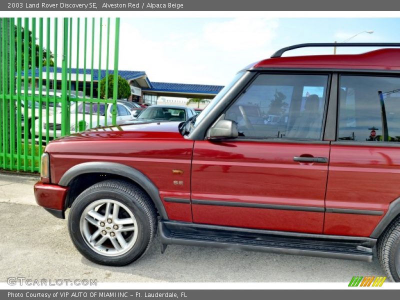 Alveston Red / Alpaca Beige 2003 Land Rover Discovery SE