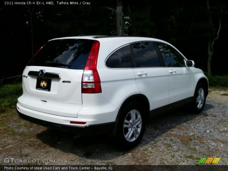 Taffeta White / Gray 2011 Honda CR-V EX-L 4WD