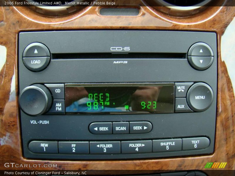 Merlot Metallic / Pebble Beige 2006 Ford Freestyle Limited AWD
