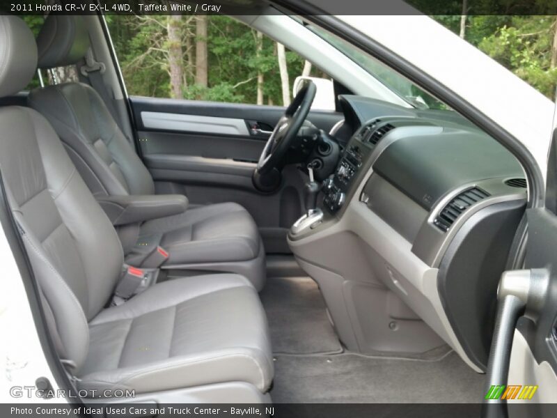 Taffeta White / Gray 2011 Honda CR-V EX-L 4WD
