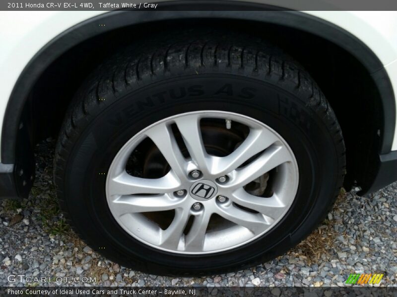 Taffeta White / Gray 2011 Honda CR-V EX-L 4WD